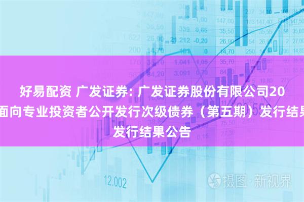好易配资 广发证券: 广发证券股份有限公司2025年面向专业投资者公开发行次级债券（第五期）发行结果公告